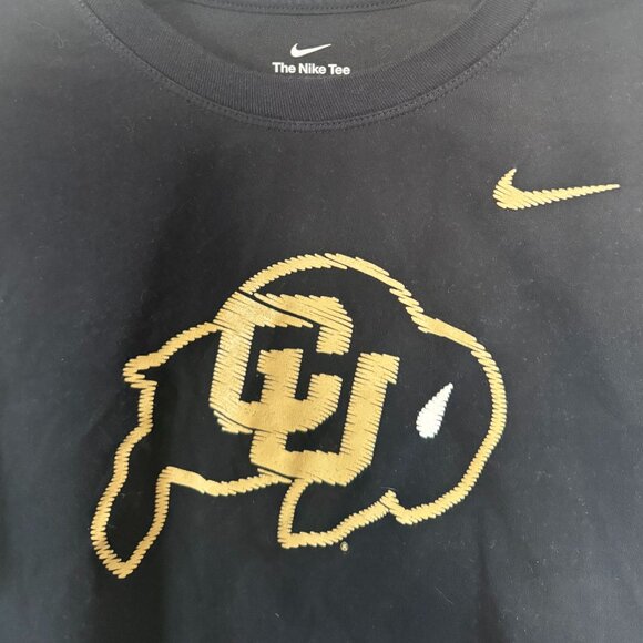 Nike University of Colorado Buffaloes Crop Top - Picture 2 of 3